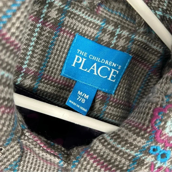 The children’s place wool blend jacke  M 7/8 - Picture 3 of 10
